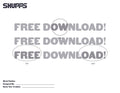 Digital Download: SHUFFS Patches Coloring Page