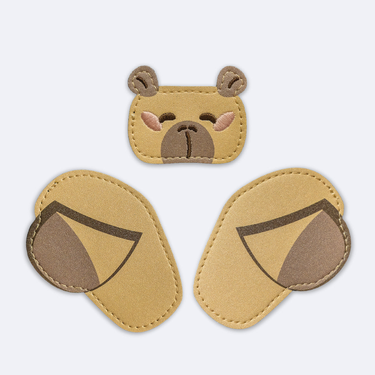 Shuffimals Capybara Patch Pack