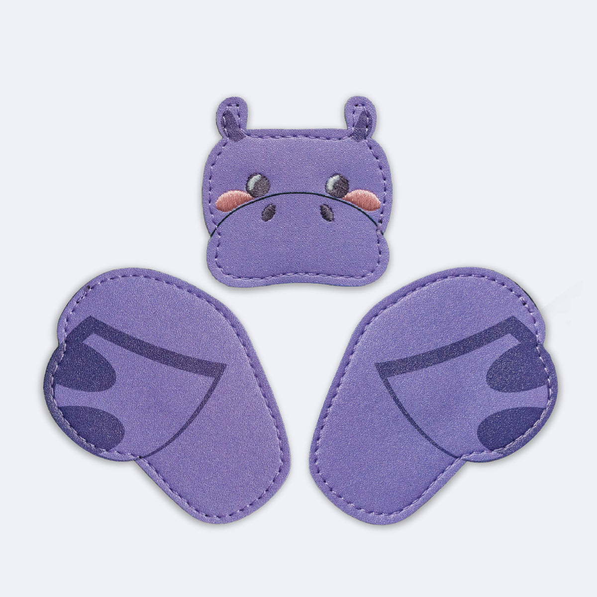 Shuffimals Hippo Patch Pack