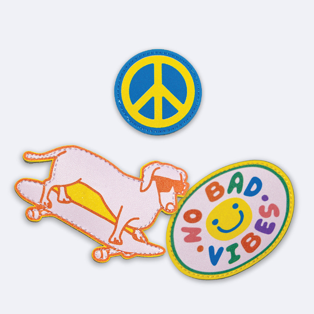 No Bad Vibes Patch Pack