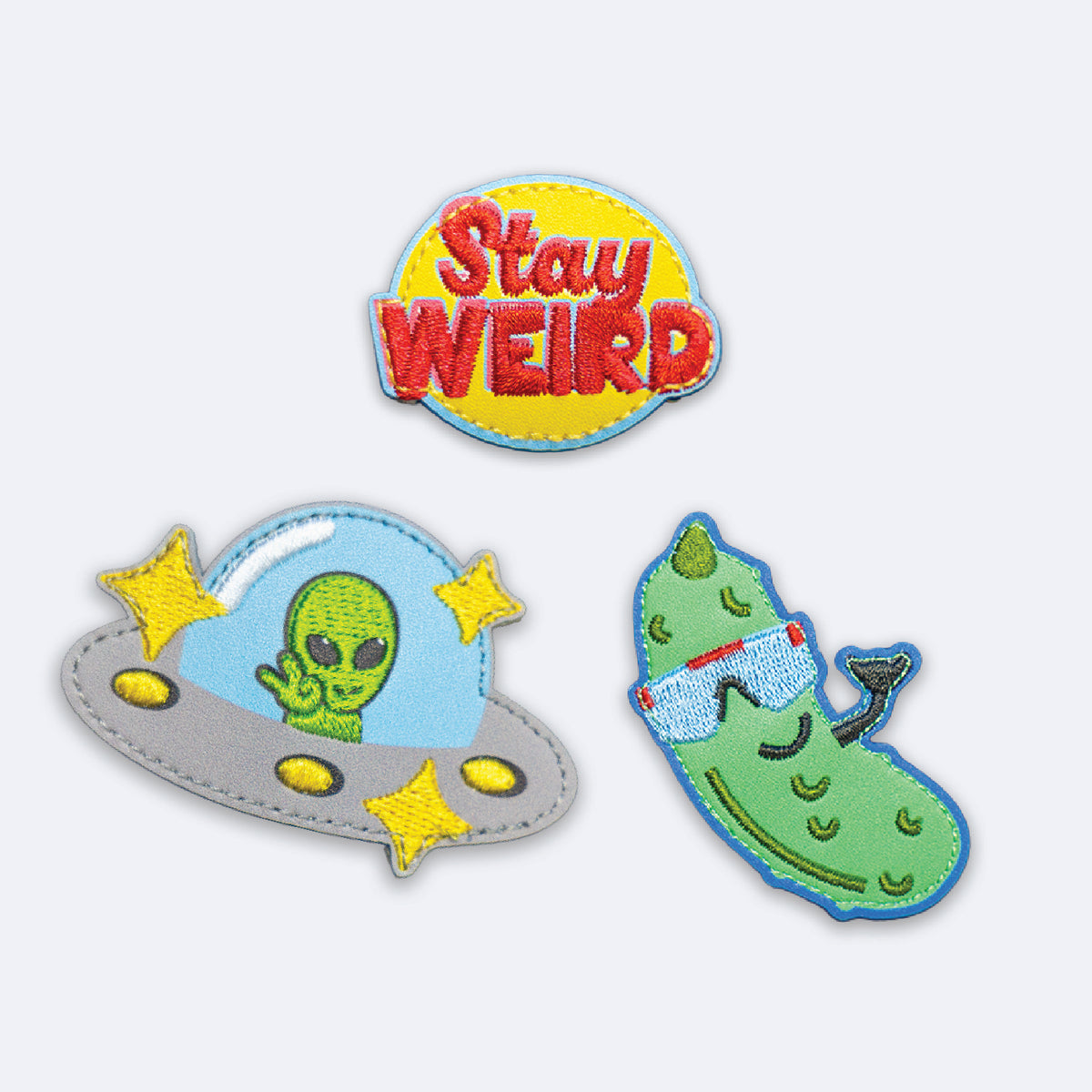 Stay Weird Patch Pack