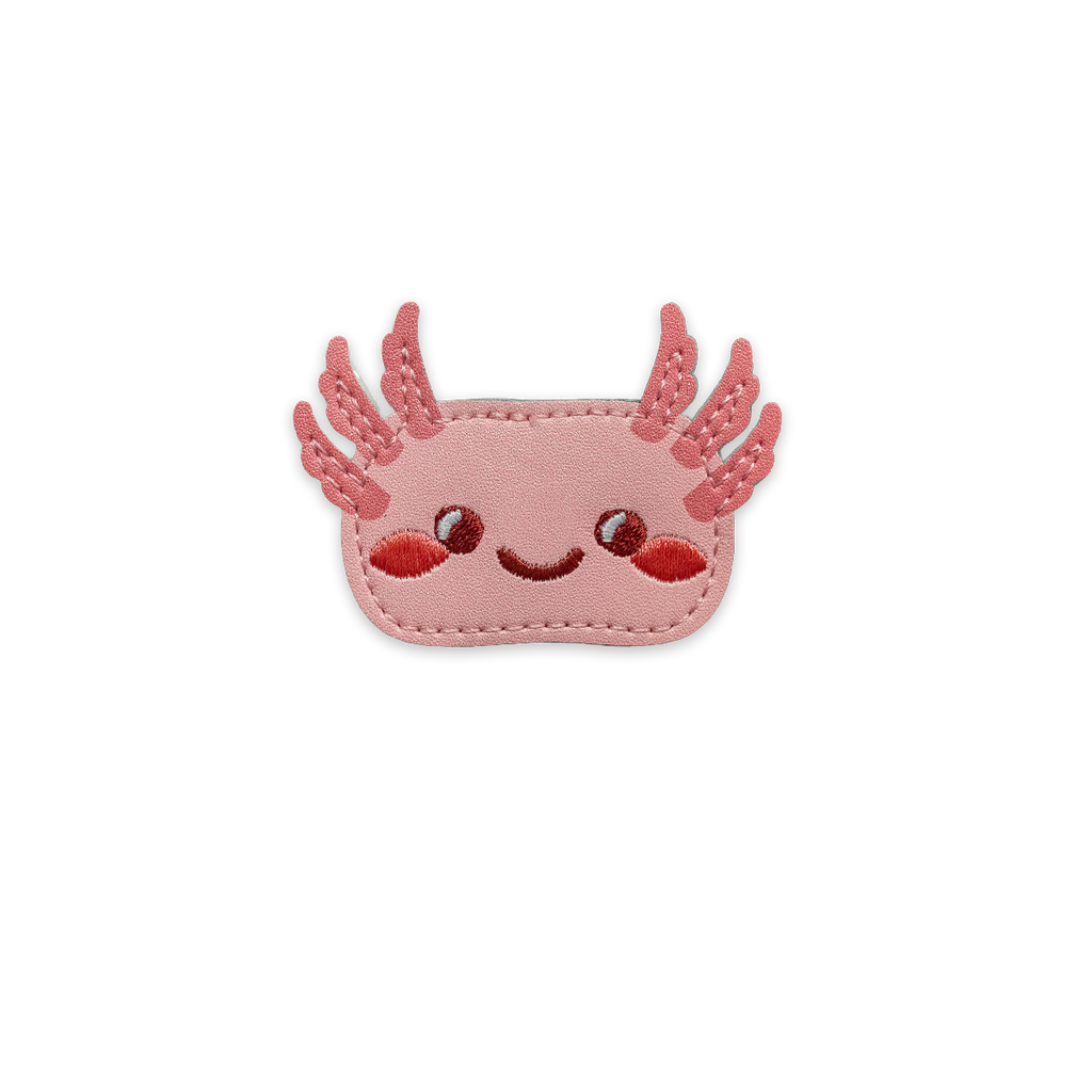 Shuffimals Pink Axolotl Patch Pack